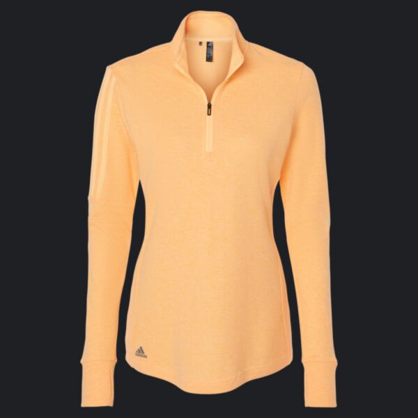 Women's 3-Stripes Quarter-Zip Sweater Pullover Thumbnail