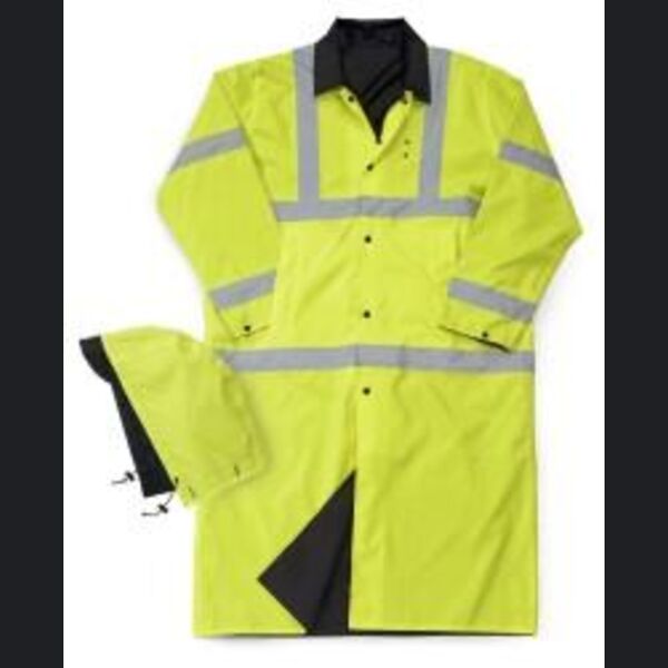 ANSI III Long Reversible Rain Jacket Thumbnail