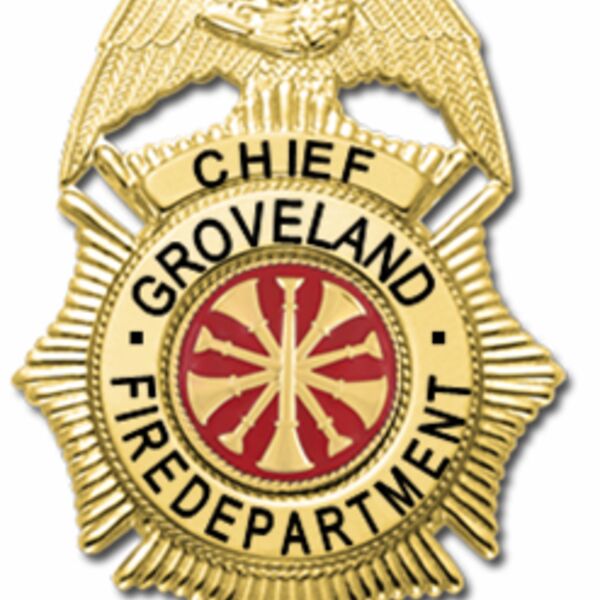 GROVELAND CHIEF BADGE Thumbnail