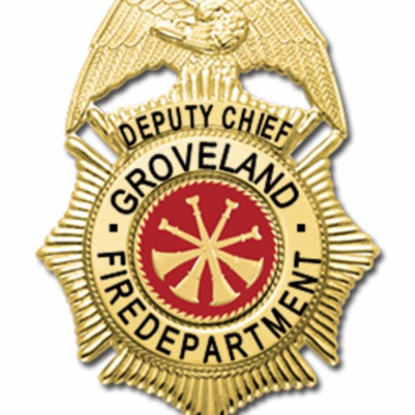 GROVELAND DEPUTY CHIEF BADGE Thumbnail