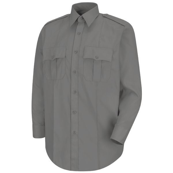 NEW DIMENSIONÂ® POPLIN LONG SLEEVE SHIRT Thumbnail