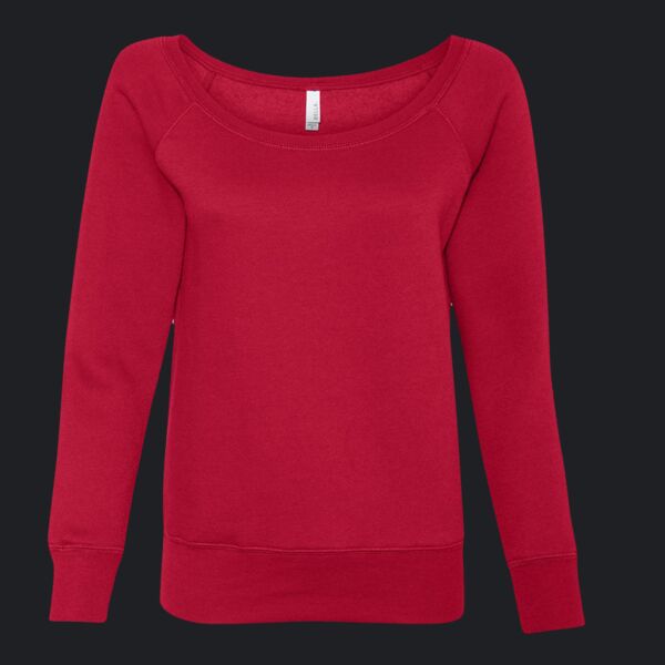 Crossfit CH Women's Sponge Fleece Wideneck Sweatshirt Thumbnail