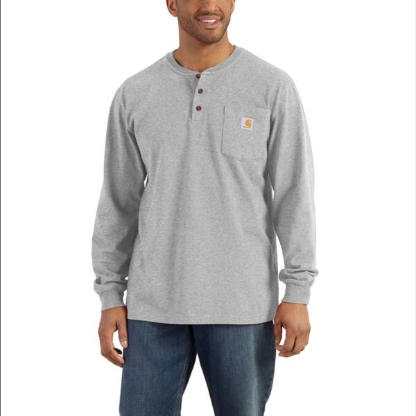 WORKWEAR LONG-SLEEVE HENLEY T-SHIRT Thumbnail