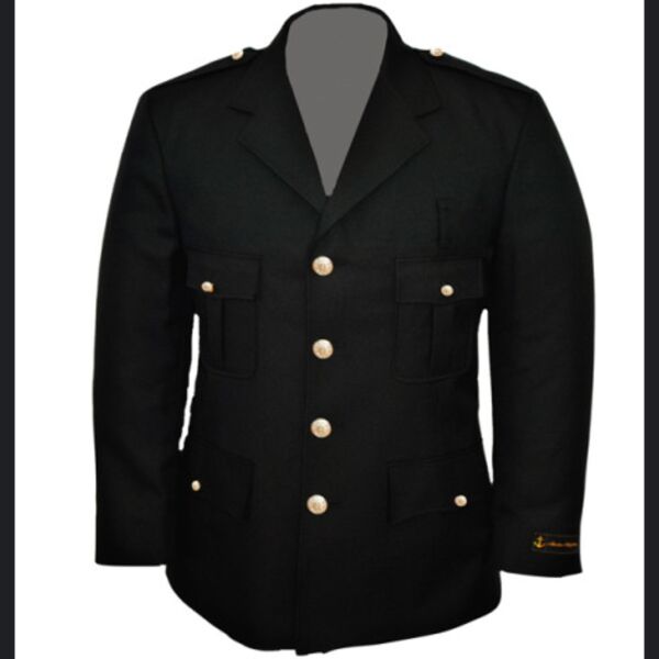 Ladies 32″ Hip Length Single Breasted Dress Coat Thumbnail