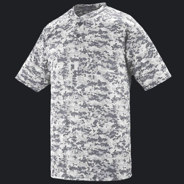 Adult Polyester Digi Print Two-Button Short-Sleeve Jersey Thumbnail
