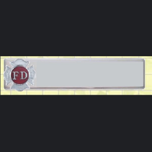 QS-6 (3" x 3/4") with emblem QS-2787  Thumbnail