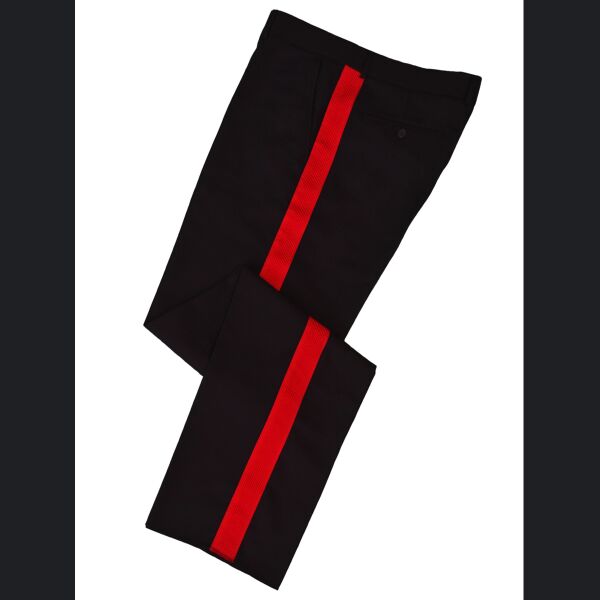 Red Nylon Flat Braid  Thumbnail