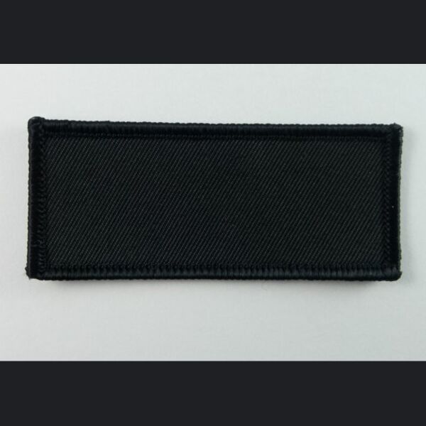 Embroidered Name Plate 1.25" X 5.5" Round Corners W/ Male Velcro Thumbnail