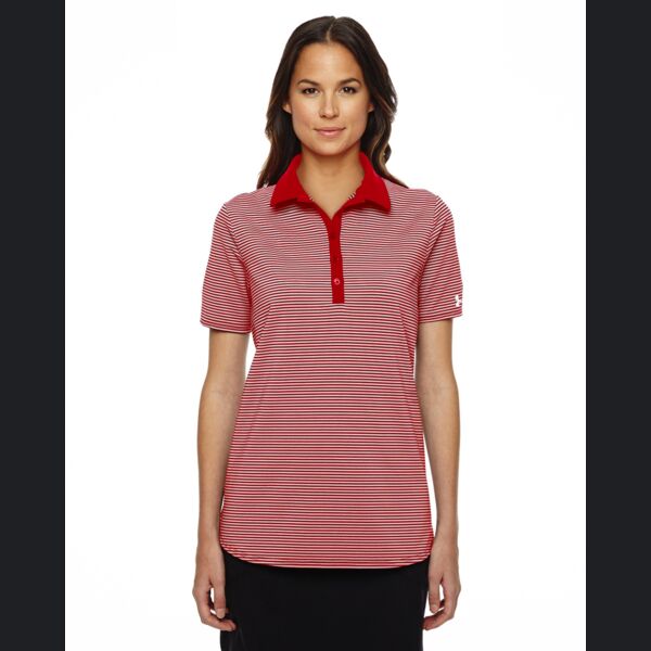 Under Armour Ladies' Playoff Stripe Polo Thumbnail