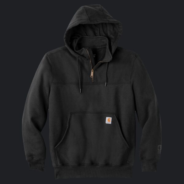 TALL Rain Defender ® Paxton Heavyweight Hooded Zip Mock Sweatshirt Thumbnail