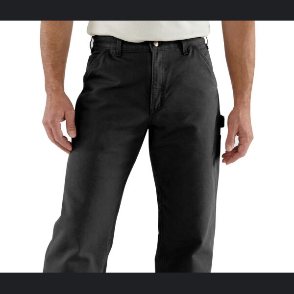 FLANNEL LINED WASHED DUCK DUNGAREE Thumbnail