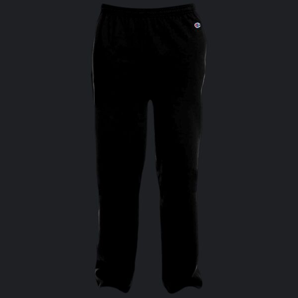 Adult 9 oz. Double Dry Eco® Open-Bottom Fleece Pant with Pockets Thumbnail