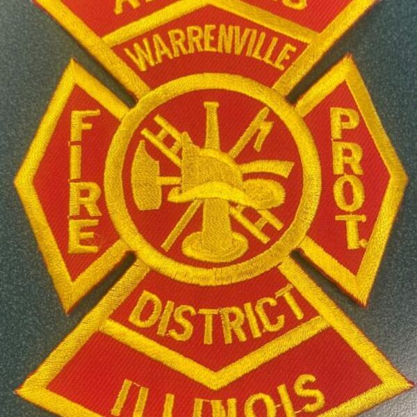 WARRENVILLE FIRE PROT DIST. RETIRED PATCH Thumbnail