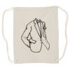 Canvas Drawstring Backpack Thumbnail