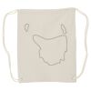 Canvas Drawstring Backpack Thumbnail