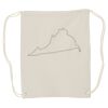Canvas Drawstring Backpack Thumbnail